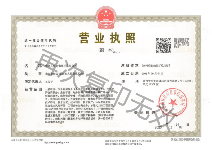 开业证照