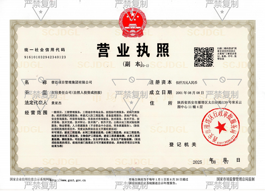 开业证照