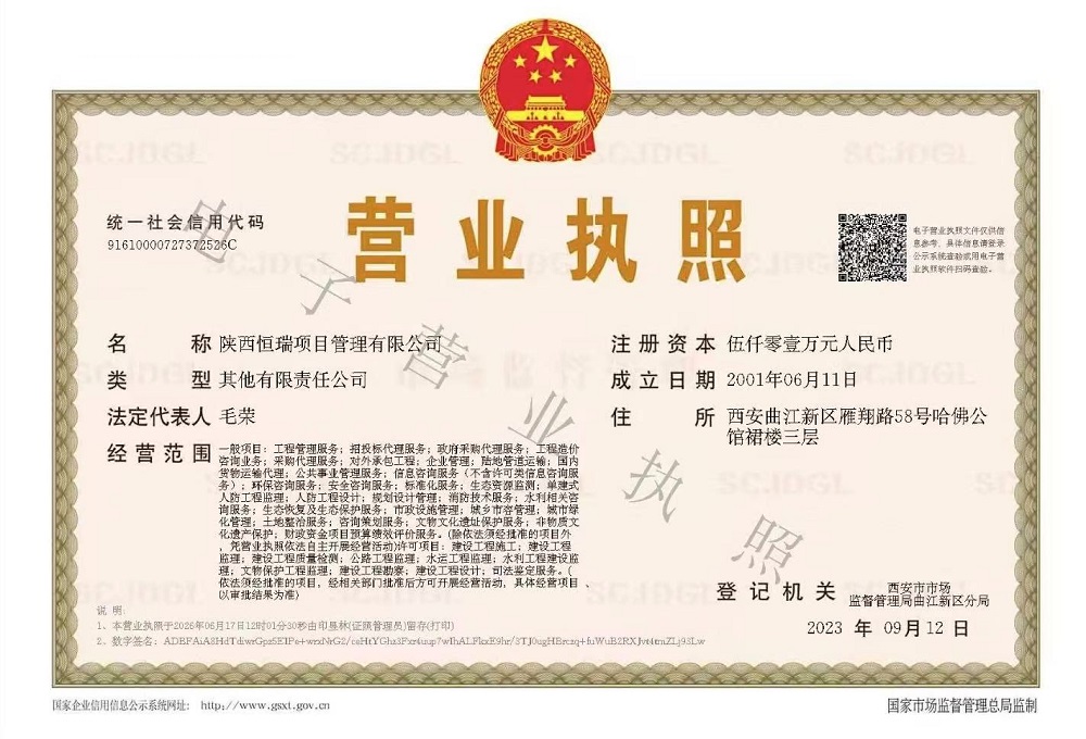 开业证照