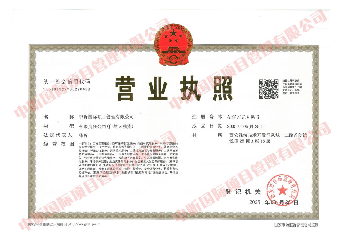 开业证照