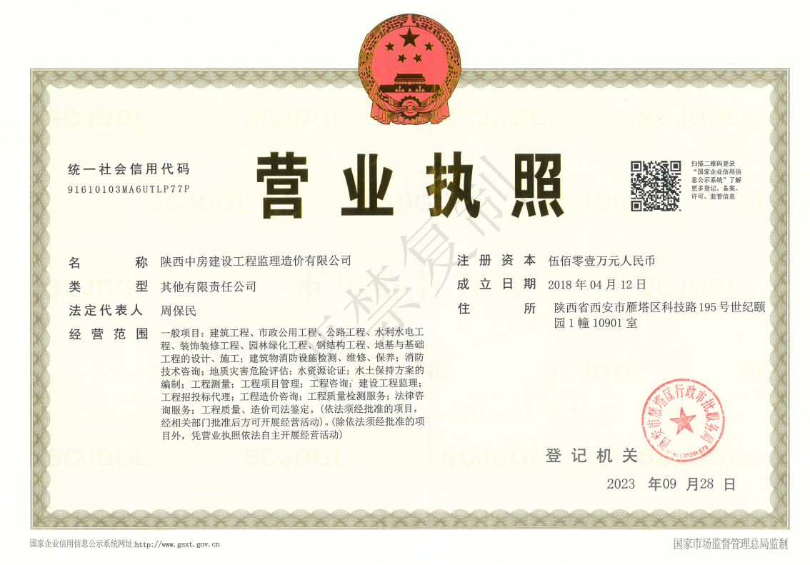 开业证照