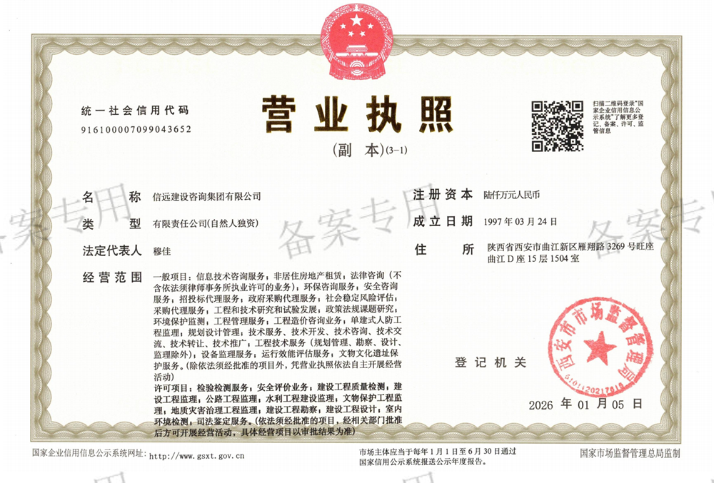 开业证照