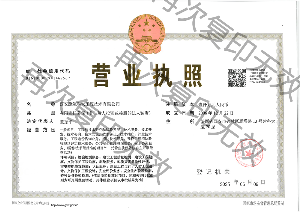 开业证照